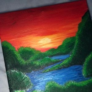 Handmade oil painting